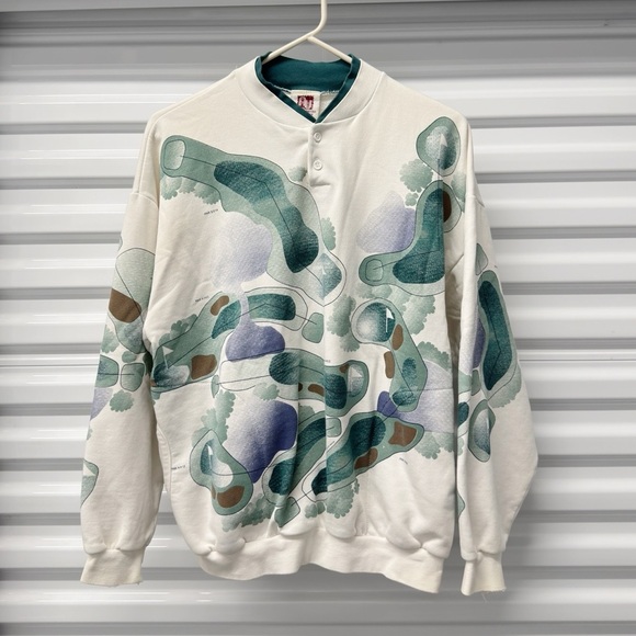 Art Unlimited Golf Crewneck Sweatshirt - Picture 1 of 7